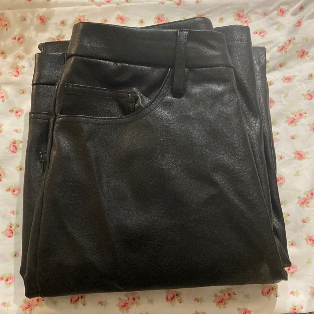 Kendall & Kylie Full Length Faux Leather Pants